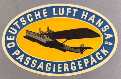 Deutsche luft hansa airline - hansa,